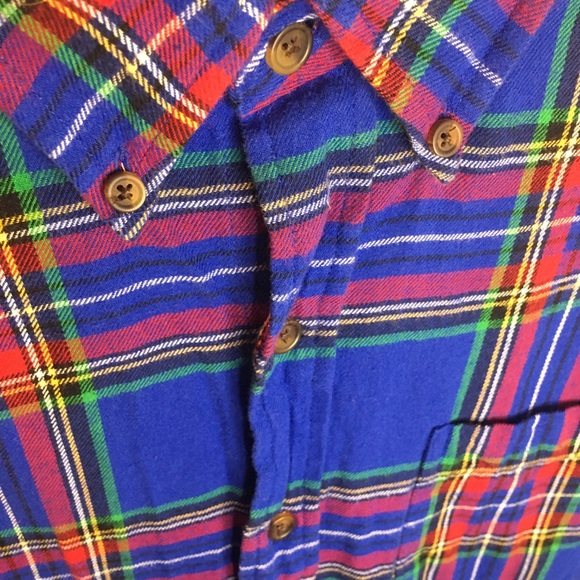 Saddlebred | Men’s 100% Cotton Colorful Plaid Button Down Shirt - Picture 3 of 12